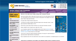 Desktop Screenshot of cable-terminations.co.uk